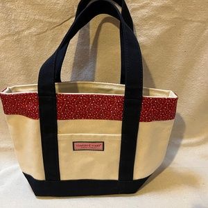 Vineyard Vines Candy Cane tote